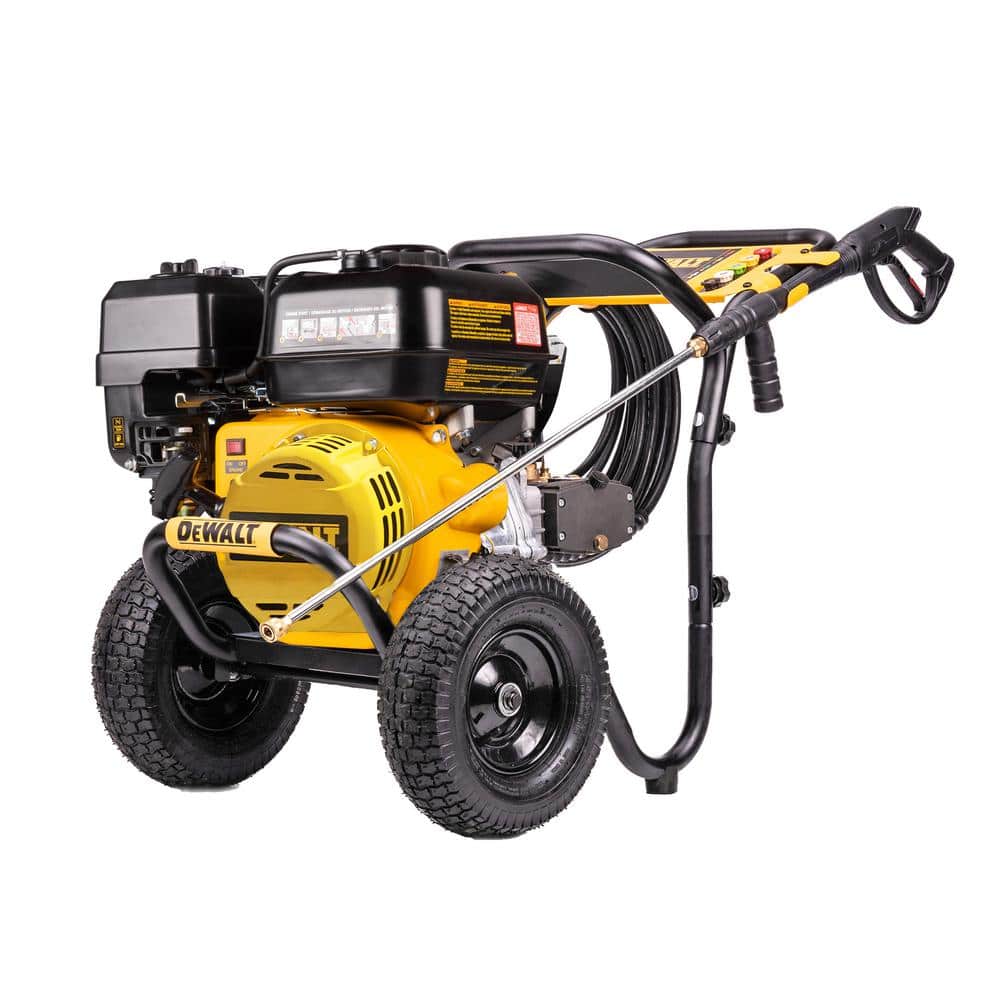 5d40aae91a6e5dc6423129cd773a1352f09742e3e694a17d7462dc3282ce004c 4400 PSI 4.0 GPM Gas Cold Water Pressure Washer with DEWALT 420cc Engine DXPW61156