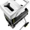 15 Amp Electric Silent Wood Chopper/Deburr Machine, cutting diameter 1.7 inches, reduction ratio 21:1, wheel diameter 7 inches, equipped with a...