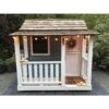 Outdoor Living Today Little Squirt 6 ft. Cedar Playhouse with Windows and Dutch Door
