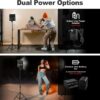 D50 LED Video Light Panel Lights 15.4", 2 Packs 45W 3000K-8000K Bi-Color Dimmable Photography Lighting, CRI 96+ Videography Lighting for Video...