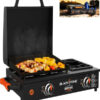 blackstone adventure ready 17 inch tabletop griddle with range top black