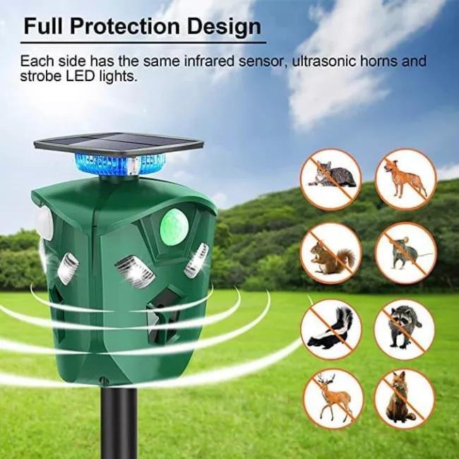2021 New 360 Degree Solar animal Repeller