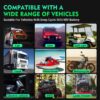 36 Volt Golf cart Charger 18-Amp Smart Charger, Car Battery Charger,Trickle Charger,36V,18-Amp and 48V,13-Amp,Lithium,LiFePO4,Lead-Acid...