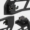 Off Road Safari Tubular Doors Compatible with 2018-2023 Wrangler JL 4 Door Set of 4 Fat Tube Half Doors for Adventure