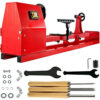 Mophorn Wood Lathe 14" x 40", Benchtop Wood Lathe with 3 Chisels