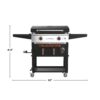 Clearance Sale Blackstone 2-Burner 28" Griddle with Electric Air Fryer and Hood
