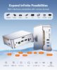 KAMRUI GK3Plus Mini PC, 16GB RAM 512GB M.2 SSD Mini Computers