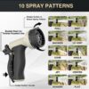 Expandable Garden Hose 100ft - New Patented Water Hose with 40 Layers of Innovative Nano Rubber
