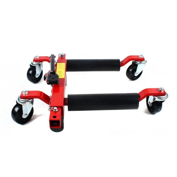 1500lb HYDRAULIC Positioning Car Wheel Dolly Jack Lift Auto Vehicle Moving Hoist