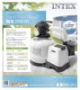 INTEX 26651EG SX3000 Krystal Clear Sand Filter Pump for Above Ground Pools, 16in, Light gray