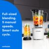 nutribullet SmartSense Blender Combo, 1400 Watt Gunmetal