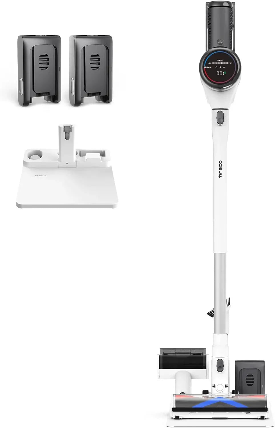Cordless Vacuum Cleaner, Smart Stick Handheld Vacuum Strong Suction & Lightweight, Cordless Handheld Vacuum Deep Clean Hair, Hard Floor, Carpet,...