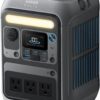 Anker Solar Generator SOLIX C300 with 60W Solar Panel, 288Wh Portable Power Station, 300W (600W Surge), LiFePO4 Battery, 140W Two-Way Fast...