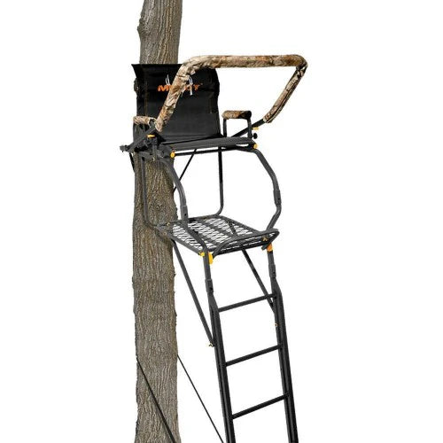 6f7f0ffc50c50621ebdf1880fa7d25bb943bf815135557b5df9e5808ca87a2eb 20 ft. The Skybox Deluxe 1-Person Deer Hunting Ladder Tree Stand