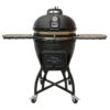 Grills 22 in. Kamado Pro Ceramic Charcoal Grill with Grill Cover