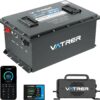 48V 105Ah Lithium Battery, Smart BMS, Touch Monitor, APP