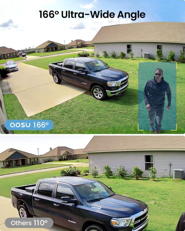 AOSU Security Cameras Wireless Outdoor Home System