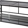 REPTI ZOO 67 Gallon Reptile Terrarium, Sliding Glass Doors, 48"x18"x18"