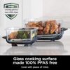 Ninja Crispi 4 in 1 Portable Glass Air Fryer Cooking System, 4QT & 6 Cup Glass Containers with Storage Lids, Easy Meals, Microwave, Freezer &...