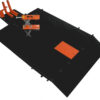 APlusLift MT1500X 1500LB Air-Operated Motorcycle & ATV Lift Table 48" Wide with Side Extensions, 2-Year Warranty