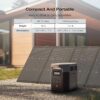 Portable Power Station Delta 2 Max 2400W Solar Generator