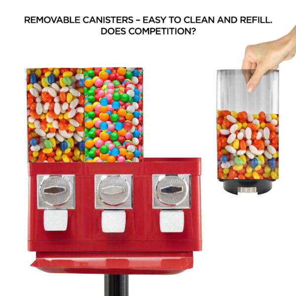 Machines Dispenser Commercial Removable Canisters