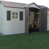 Lifetime 6446 Outdoor Storage Shed, 8 x 15 Foot, Desert Sand