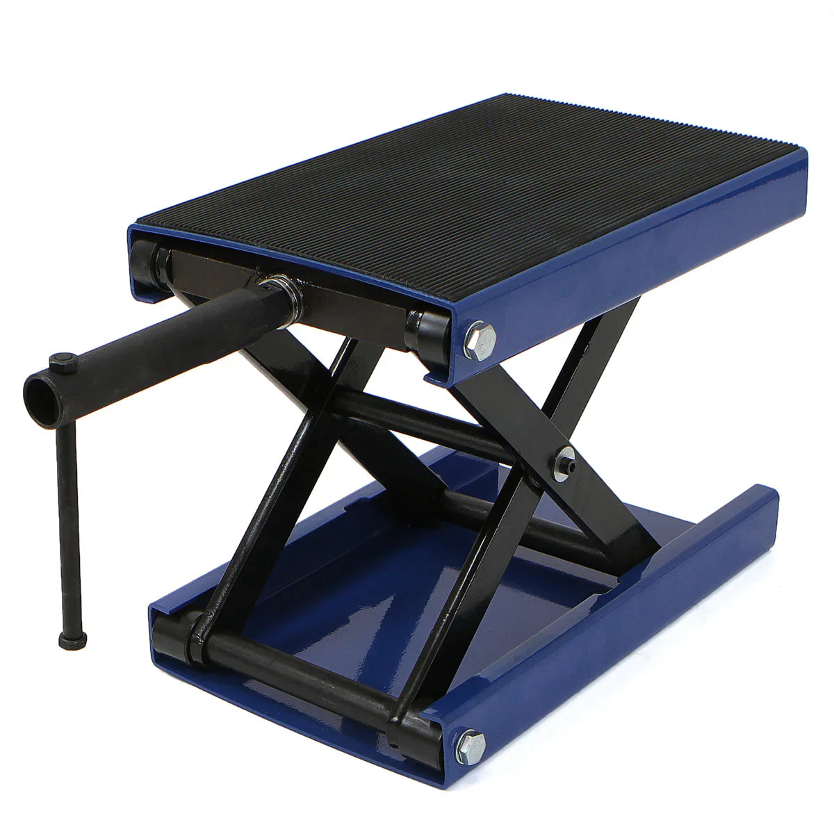 7a36b9de411abdffef70b92ce2aa071f11779ad8ee1fc18818224c8e219b610f Heavy Duty Motorcycle Jack Center Scissor Lift 1100lbs Dolly Table