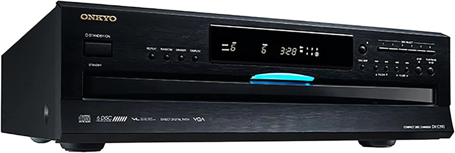 7a4e0a9de7e60df1a09509e31907b81eca2dcfc0ede578be00c1eb0c39164128 Onkyo DXC390 6 Disc CD Changer,Black
