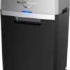 Heavy Duty Paper Shredder, 24-Sheet Cross-Cut Shredder, 40-Min Continuous Running Time, Commercial Grade Shredder for Office, 9-Gallon Big Basket,...