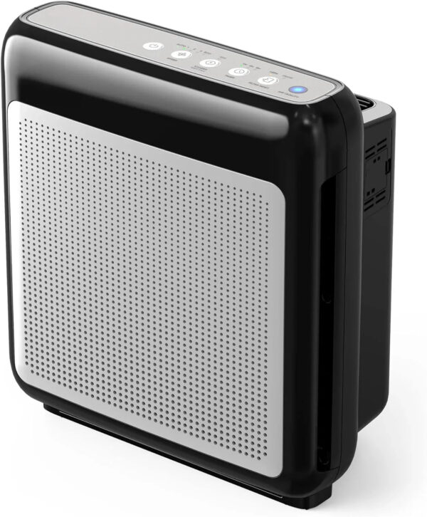 Air Purifiers for Home Up to 1,748ft , True HEPA Filter for Smoke, Allergies, Pet Dander, Odor, Air Quality Monitor, Auto&Eco Mode, Timer, Filter...