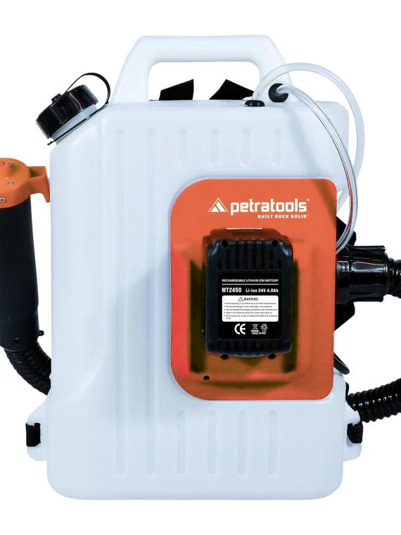 Cordless ULV Cold Fogger Backpack Sprayer, 2.6 Gallon Battery-Powered Mosquito Fogger for Outdoor Use
