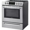 30 in. 5.0 cu. ft. Single Oven Stainless Steel