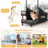 200 Lbs Dog Treadmill Pet Running Machine Indoor Pet Exercise Equipment With Remote Amp 14039039 Lcd Screen
