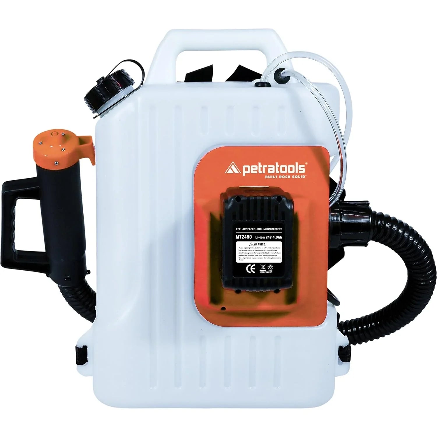 Cordless ULV Cold Fogger Backpack Sprayer, 2.6 Gallon Battery-Powered Mosquito Fogger for Outdoor Use