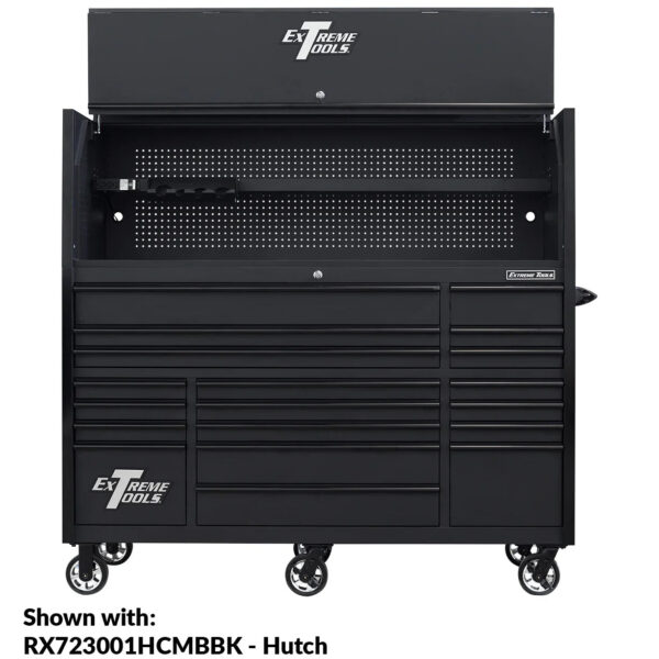 Extreme Tools RX250 Series 72-in x 30-in Roller Cabinet 19-Drawer 250 lb Drawer Slides