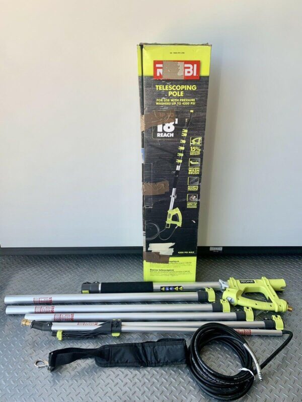 RYOBI RY31EP26 18 ft. Extension Pole for Pressure Washer up 4200psi