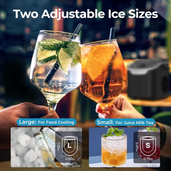 Antarctic Star Countertop Ice Maker Machine