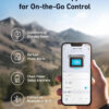 Anker SOLIX C1000 Portable Power Station with 200W Solar Panel, 1800W Solar Generator, 1056wh LFP (LiFePO4) Battery, 6 AC Outlets, Up to 2400W for...