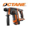 RIDGID 18-Volt OCTANE Cordless Brushless 1 in. SDS-Plus Rotary Hammer (Tool Only) R86711B
