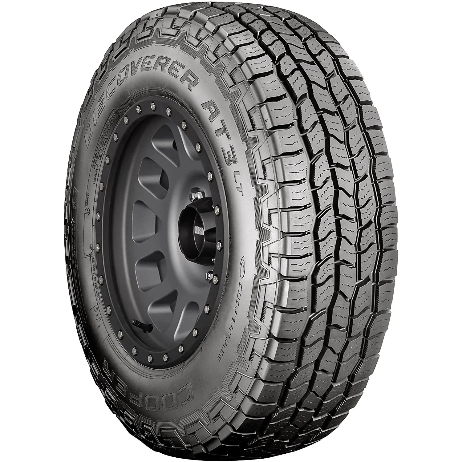 Pair of 2 (TWO) Cooper Discoverer AT3 LT LT 235/80R17 Load E 10 Ply AT A/T All Terrain Tires Fits: 2011-18 Chevrolet Silverado 3500 HD LTZ,...