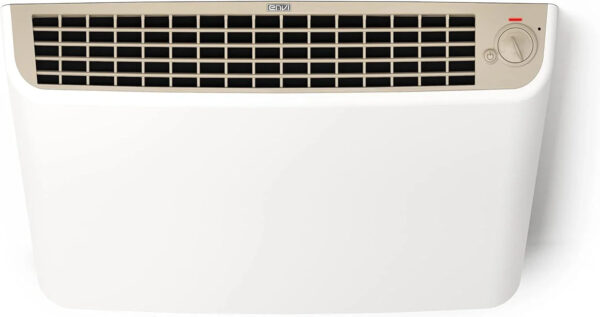 EnviMAX Plug-in Electric Panel Wall Heaters for Large Rooms, 1000 Watts, 24/7 Heating w/Safety Sensor Protection, Patented Quiet Fan-less Design,...