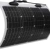 160 Watt 12 Volt Extremely Flexible Monocrystalline Solar Panel Ultra Lightweight, Ultra Thin, Up to 248 Degree Arc, for RV, Boats, Roofs, Uneven...