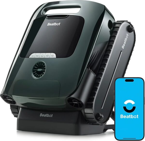 Beatbot AquaSense 2 Pro Cordless Pool Vacuum Robot, Unmatched 5-in-1 Cleaning, Surface Parking, Skims Water Surface with APP Control, Water...