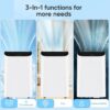 Portable Air Conditioner Cools Up to 700 Sq.Ft, 3-IN-1 Energy Efficient Portable AC Unit with Remote Control & Installation Kits for Large Room,...