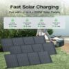 Portable Power Station Delta 2 Max 2400W Solar Generator