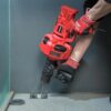 20V Cordless Electric Drain Auger-Efficient 25Ft Auto-Feed Drain Snake with Replaceable Cable,2.0Ah Battery,Charger,Storage Bag & Gloves for...
