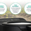 Electric Kitchen Composter 2.5L Odorless Countertop Bin with Clear-View Lid, Smart Food Waste Disposal