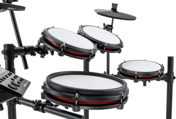 Nitro Max Electric Drum Set with Mesh Pads & Bluetooth