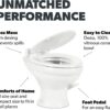 320 Series Standard Height RV Toilet - White